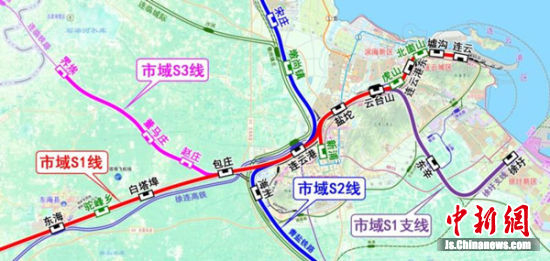 该市域列车运营里程为35.1公里。